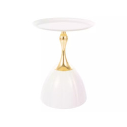 Ława Piana biały/złoty 50x38