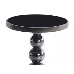 Ława Rima czarny/czarny połysk 56x50