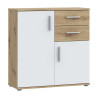 Komoda NET106 IKLK221-C830 Dąb Artisan/Biały Meble Forte