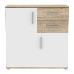 Komoda NET106 IKLK221-Q45F Dąb Sonoma/Biały Meble Forte