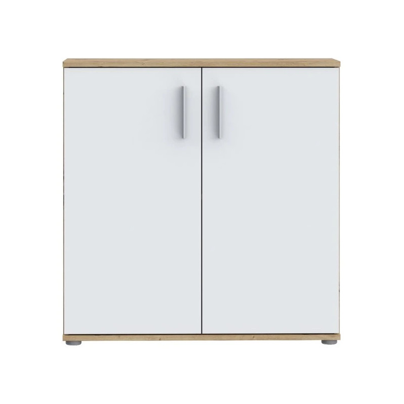 Komoda 2D NET106 IKLK222-C804 Dąb Artisan/Biały Meble Forte