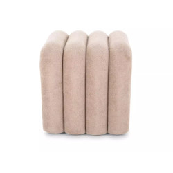 Pufa Tica ciemny beż tap.253 (40x40x38)