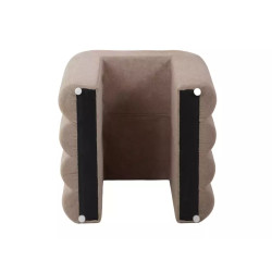 Pufa Tica ciemny beż tap.253 (40x40x38)