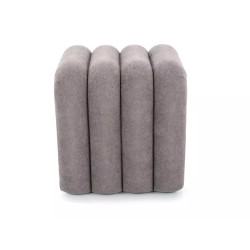 Pufa Tica szary tap.254 (40x40x38)