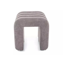 Pufa Tica szary tap.254 (40x40x38)