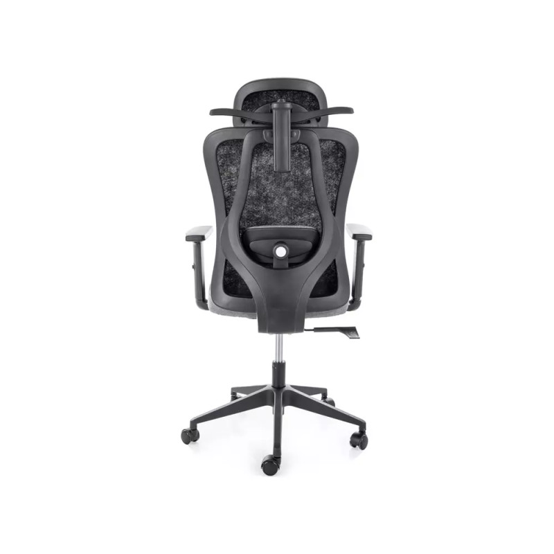 Fotel obrotowy Q-080M czarny (z wieszakiem)