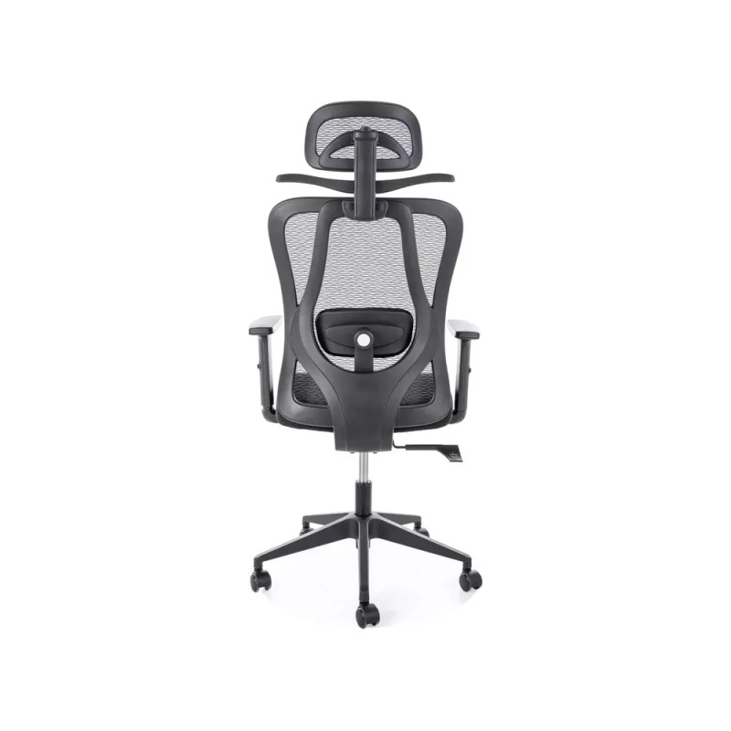 Fotel obrotowy Q-080 czarny (z wieszakiem)