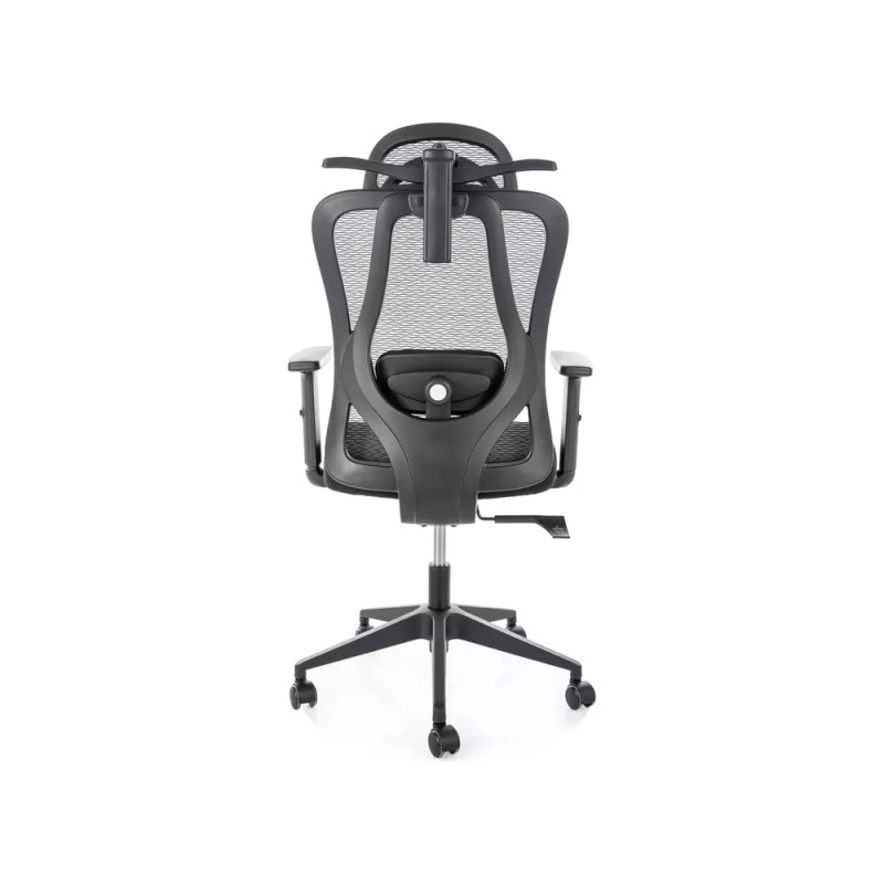 Fotel obrotowy Q-080 czarny (z wieszakiem)