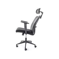 Fotel obrotowy Q-080 czarny (z wieszakiem)