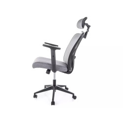 Fotel obrotowy Q-080M szary (z wieszakiem)