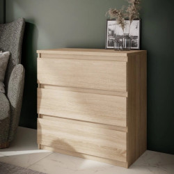 Komoda 3S Chelsea CHLK23-D30F Dąb Sonoma Meble Forte