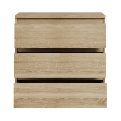 Komoda 3S Chelsea CHLK23-D30F Dąb Sonoma Meble Forte
