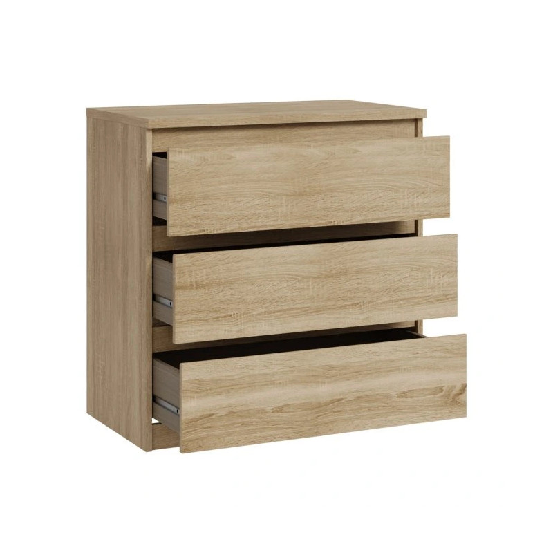 Komoda 3S Chelsea CHLK23-D30F Dąb Sonoma Meble Forte