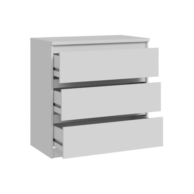 Komoda 3S Chelsea CHLK23-U42 Biały Meble Forte