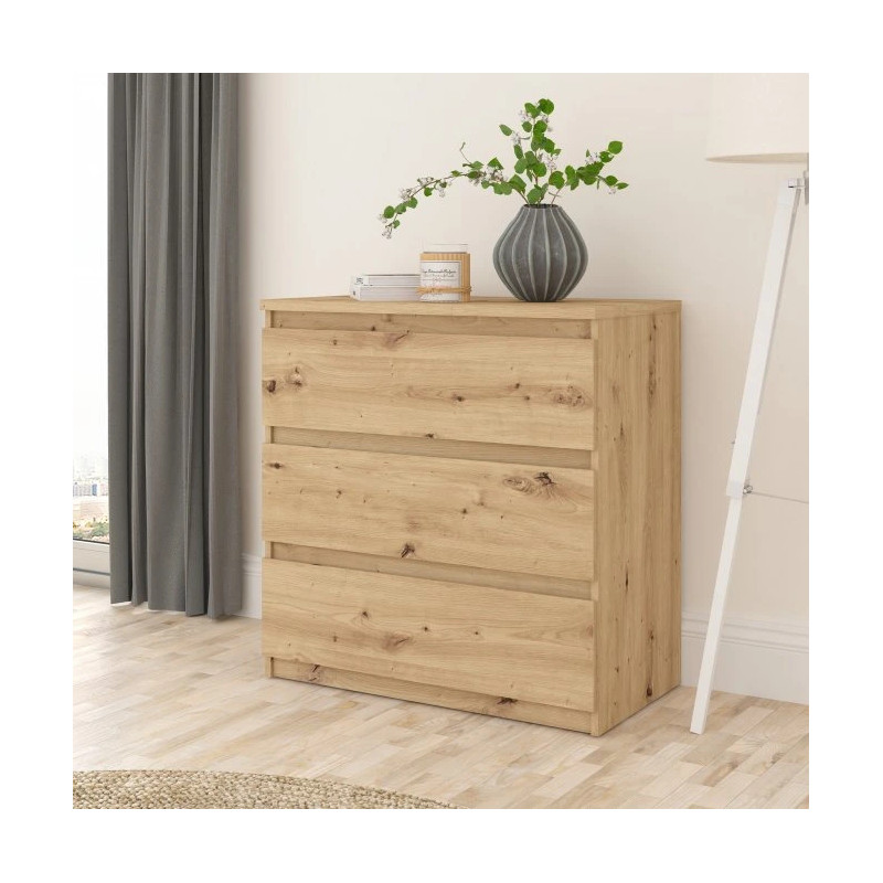 Komoda 3S Chelsea CHLK23-D78 Dąb Artisan Meble Forte