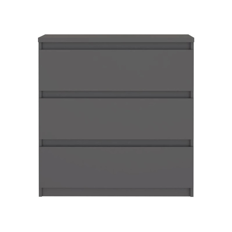 Komoda 3S Chelsea CHLK23-U27S Wolfram szary Meble Forte