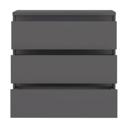 Komoda 3S Chelsea CHLK23-U27S Wolfram szary Meble Forte