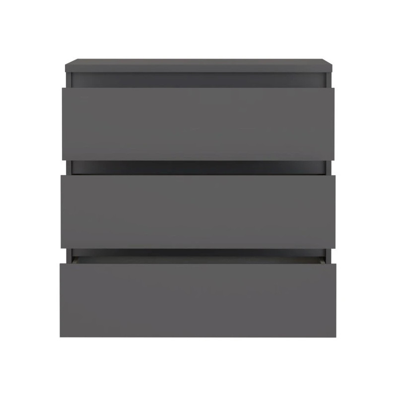 Komoda 3S Chelsea CHLK23-U27S Wolfram szary Meble Forte