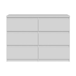 Komoda 6S Chelsea CHLK24-U42 Biały Meble Forte