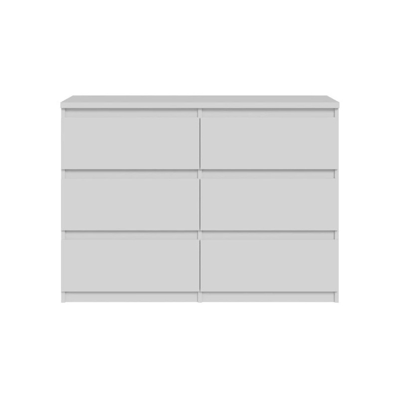 Komoda 6S Chelsea CHLK24-U42 Biały Meble Forte