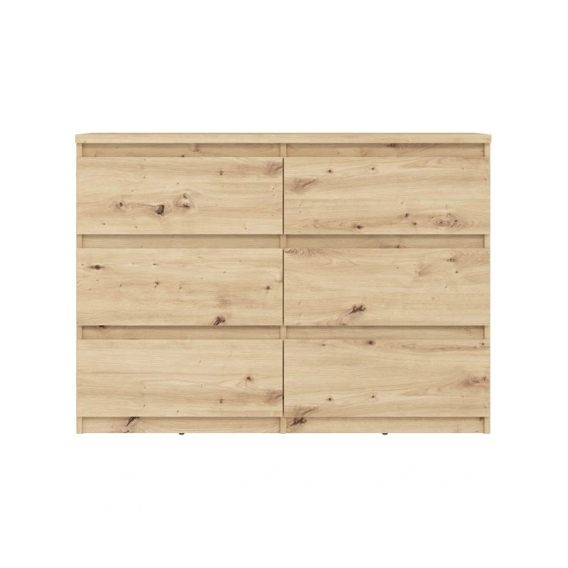 Komoda 6S Chelsea CHLK24-D78 Dąb Artisan Meble Forte