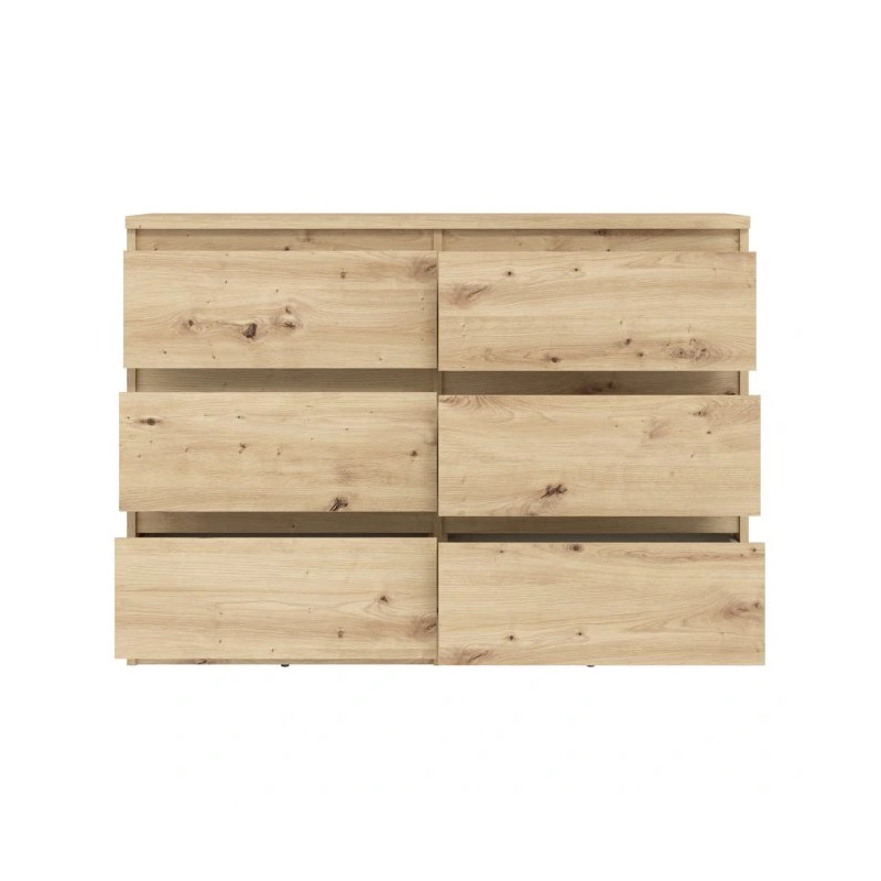Komoda 6S Chelsea CHLK24-D78 Dąb Artisan Meble Forte