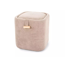 Pufa Nap z pojemnikiem ciemny beż tap.253 (42x37)