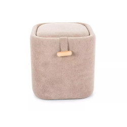 Pufa Nap z pojemnikiem ciemny beż tap.253 (42x37)