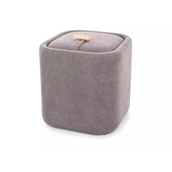 Pufa Nap z pojemnikiem szary tap.254 (42x37)