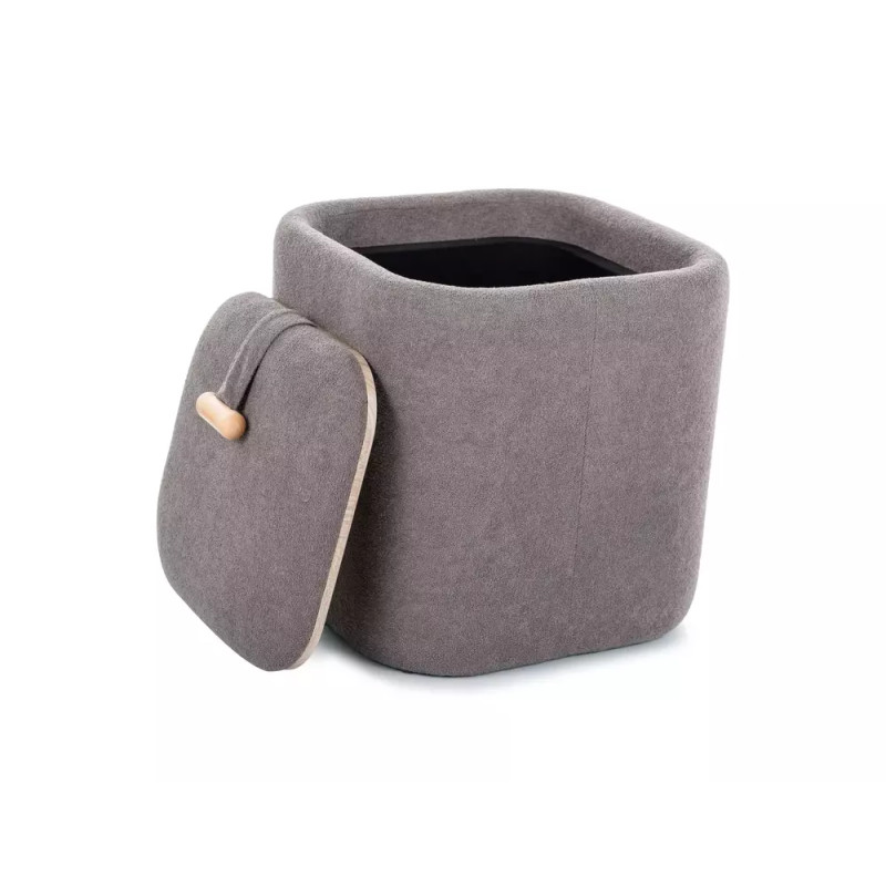 Pufa Nap z pojemnikiem szary tap.254 (42x37)