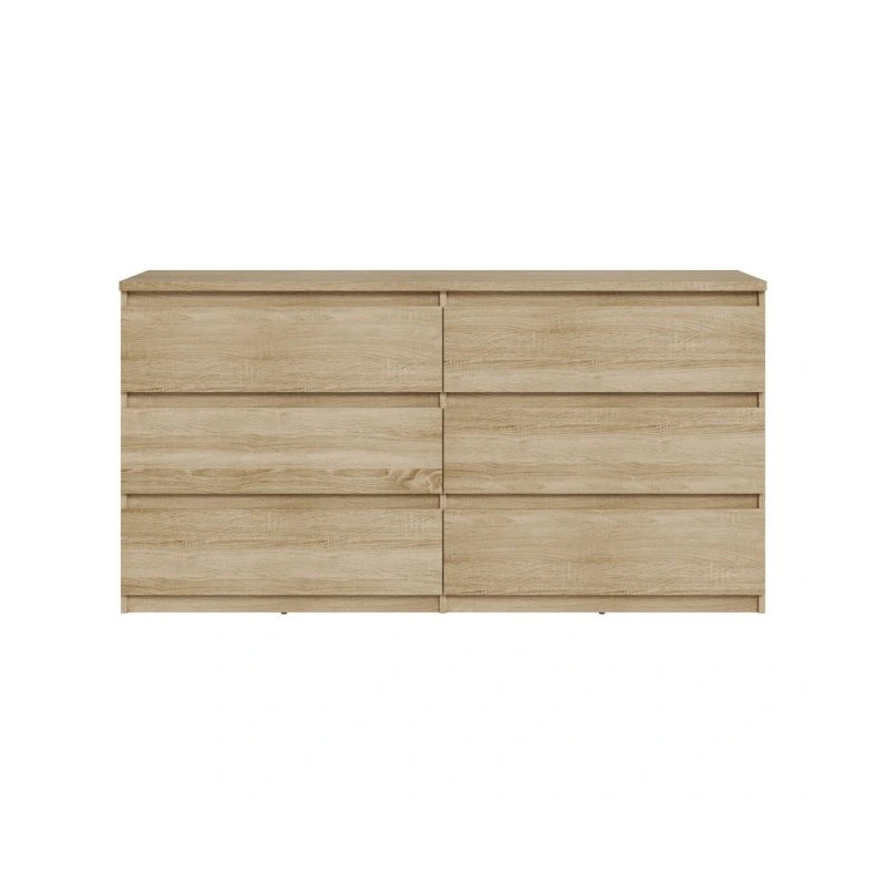 Komoda 6S Chelsea CHLK26-D30F Dąb Sonoma Meble Forte