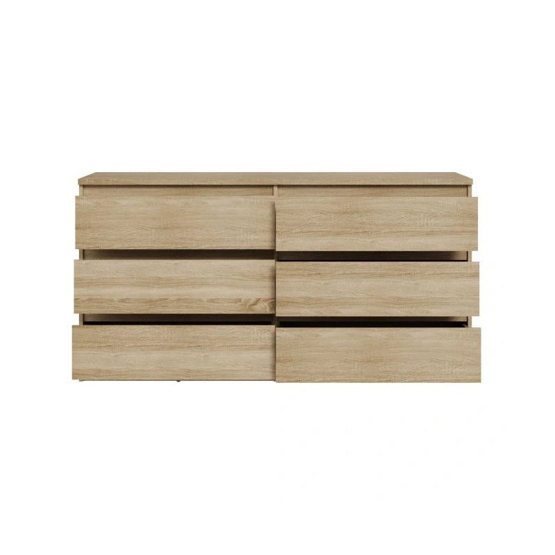 Komoda 6S Chelsea CHLK26-D30F Dąb Sonoma Meble Forte