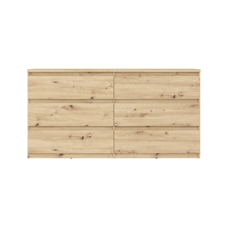 Komoda 6S Chelsea CHLK26-D78 Dąb Artisan Meble Forte