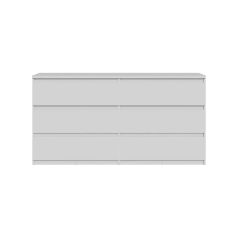 Komoda 6S Chelsea CHLK26-U42 Biały Meble Forte