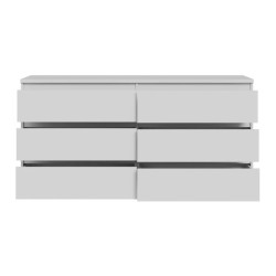 Komoda 6S Chelsea CHLK26-U42 Biały Meble Forte