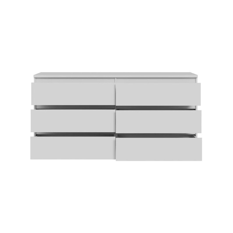 Komoda 6S Chelsea CHLK26-U42 Biały Meble Forte