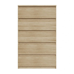 Komoda 5S Chelsea CHLK45-D30F Dąb Sonoma Meble Forte