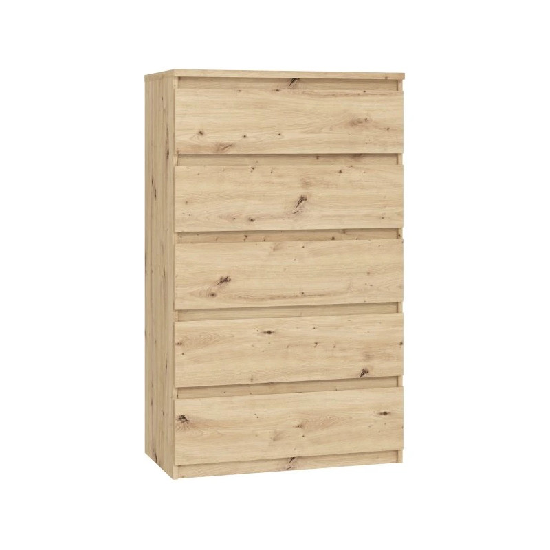Komoda 5S Chelsea CHLK45-D78 Dąb Artisan Meble Forte