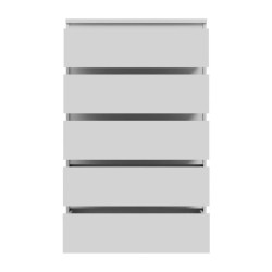 Komoda 5S Chelsea CHLK45-U42 Biały Meble Forte