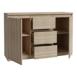 Komoda 2D3S Chelsea CHLK231-D30F Dąb Sonoma Meble Forte
