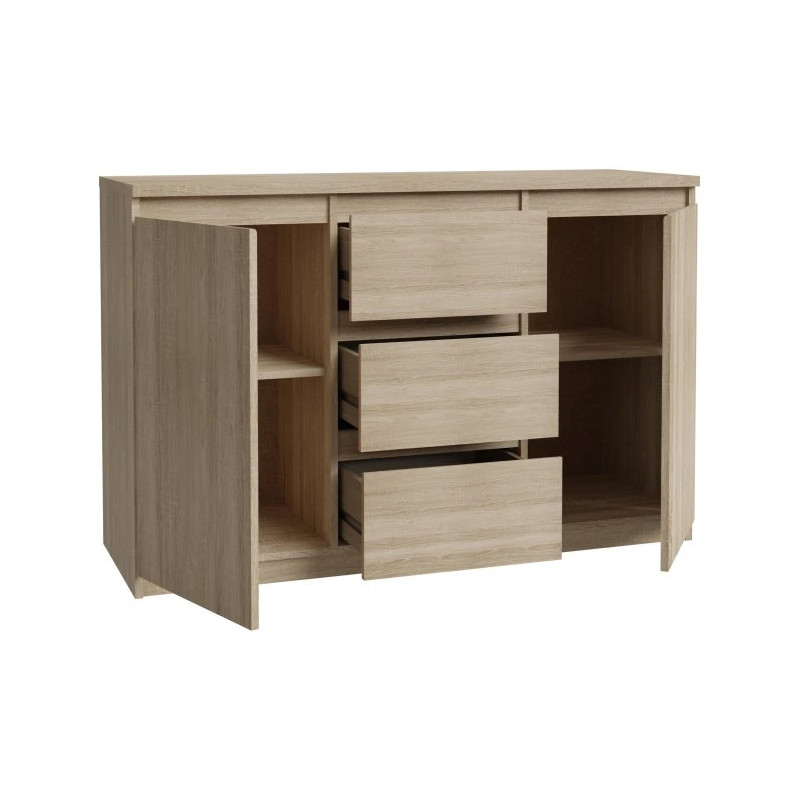 Komoda 2D3S Chelsea CHLK231-D30F Dąb Sonoma Meble Forte