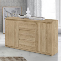 Komoda 2D3S Chelsea CHLK231-D30F Dąb Sonoma Meble Forte