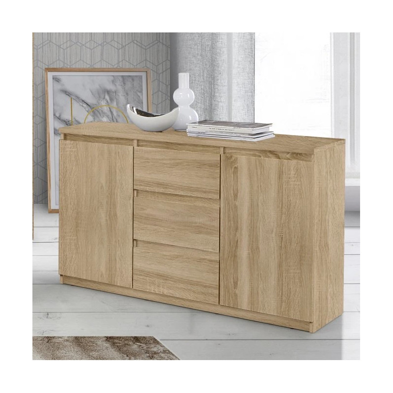 Komoda 2D3S Chelsea CHLK231-D30F Dąb Sonoma Meble Forte