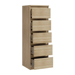 Komoda wysoka 5S Chelsea CHLK452-D30F Dąb Sonoma Meble Forte