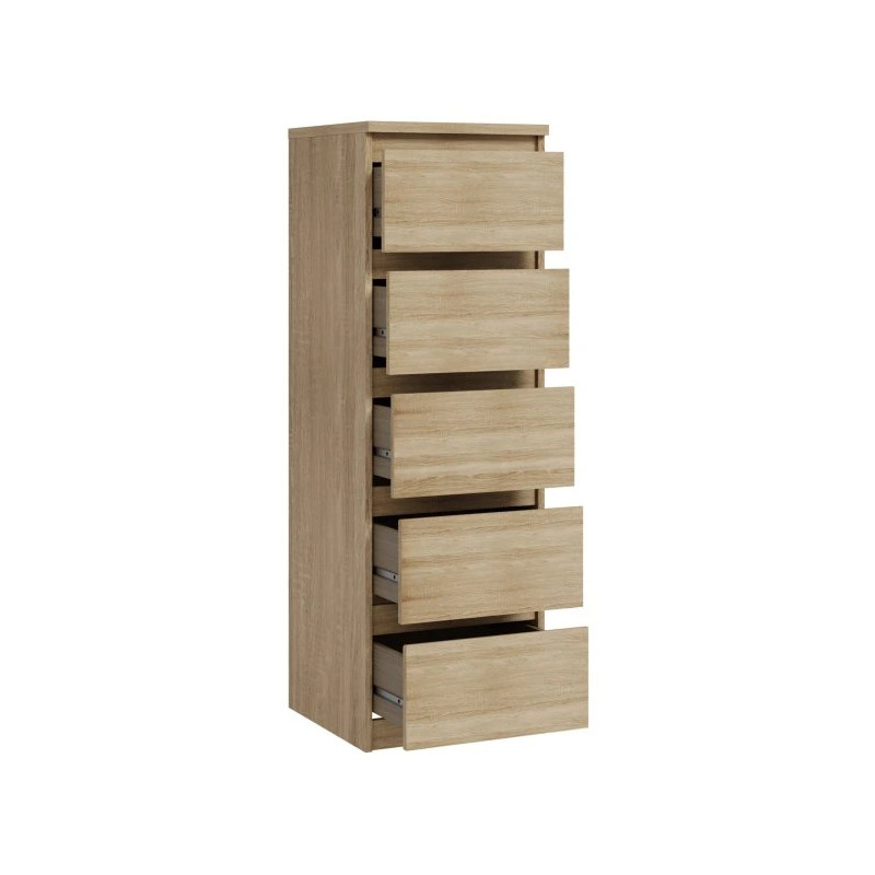 Komoda wysoka 5S Chelsea CHLK452-D30F Dąb Sonoma Meble Forte