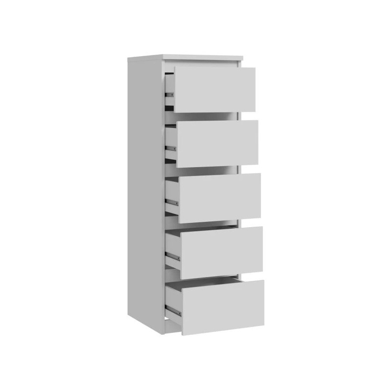 Komoda wysoka 5S Chelsea CHLK452-U42 Biały Meble Forte