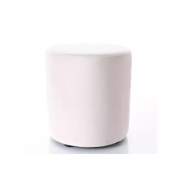 Pufa Doti C Velvet Bluvel 30 - jasny beż (36x33x33)