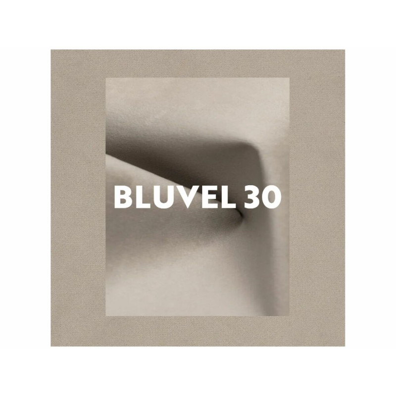 Pufa Doti C Velvet Bluvel 30 - jasny beż (36x33x33)