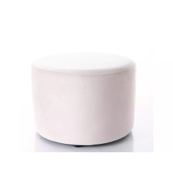 Pufa Doti A Velvet Bluvel 30 - jasny beż (32x43x43)