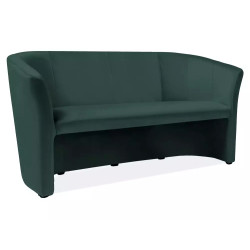 Sofa TM-3 Velvet 3-osobowa Bluvel 78 - zielony
